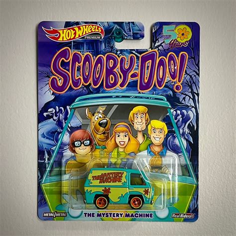 Hot Wheels Premium Scooby Doo Mystery Machine Year Anniversary Chunkeymonkey