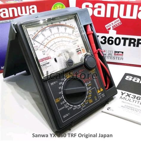 Jual Sanwa Yx 360trf Analog Multimeter Analog Multi Tester Yx360 Trf Murah Di Lapak Cahya Shop