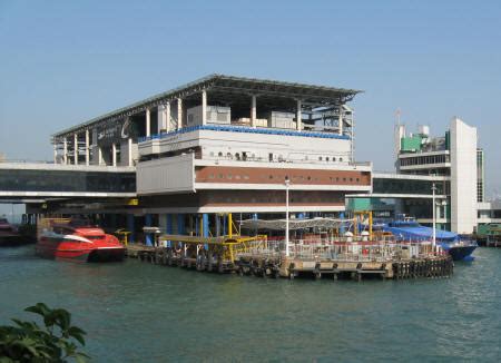 Macau Ferry Terminal in Hong Kong