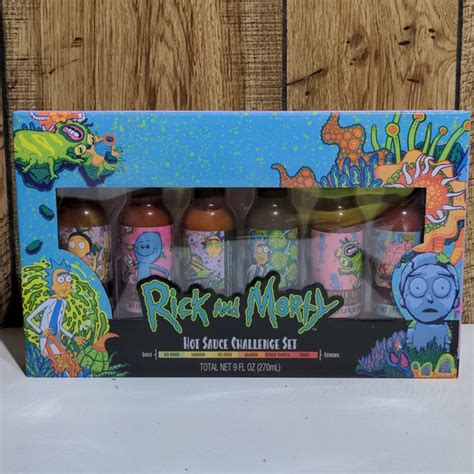 Rick And Morty Other Rick And Morty Hot Sauce Challenge Set Poshmark