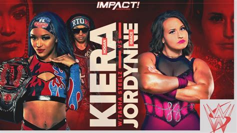 IMPACT Wrestling Kiera Hogan Vs Jordynne Grace YouTube