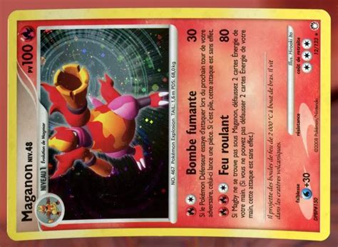 Maganon Diamant Et Perle Tr Sors Myst Rieux Carte Pokemon