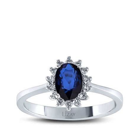 Carat Diamond Sapphire Ring Lizay Dr