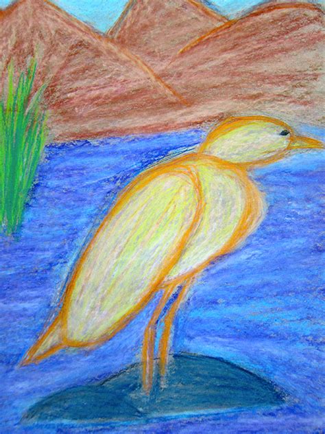 Mr. Bob's Middle & High School Art Room: Chalk Pastel Birds Grade 7