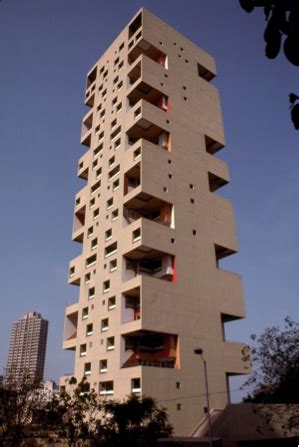 Kanchanjunga Apartments by Charles Correa, Mumbai | Brutalist buildings ...