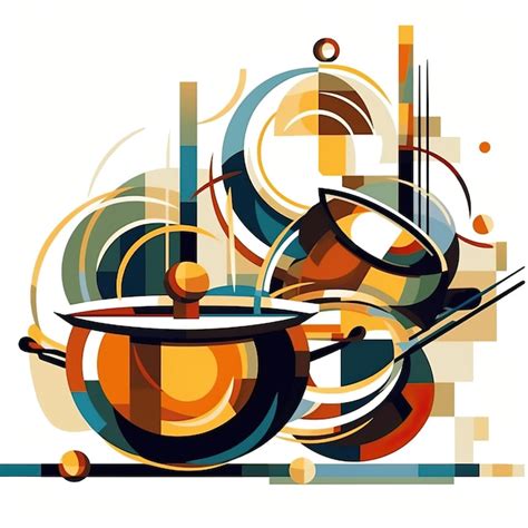 Premium Photo Pots And Pans Abstract Image Surreal