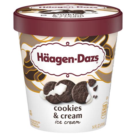 Save On Haagen Dazs Ice Cream Cookies And Cream Order Online Delivery