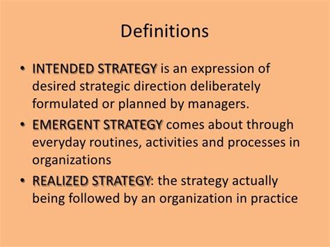 Understanding Strategic Development