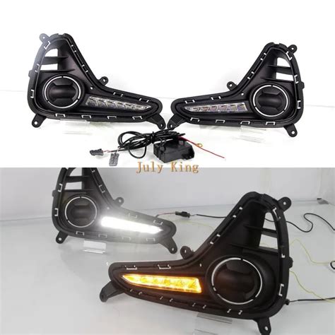 July King Led Daytime Running Lights Case For Hyundai I Led