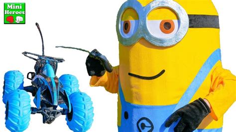 Миньон и его машинка | Миньоны, Дети
