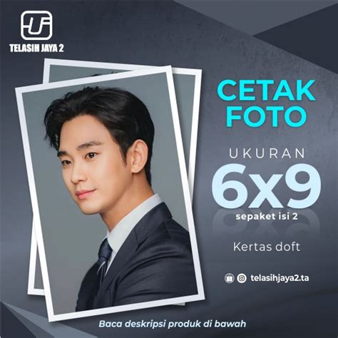 cetak foto  paket isi  pcs telasih jaya