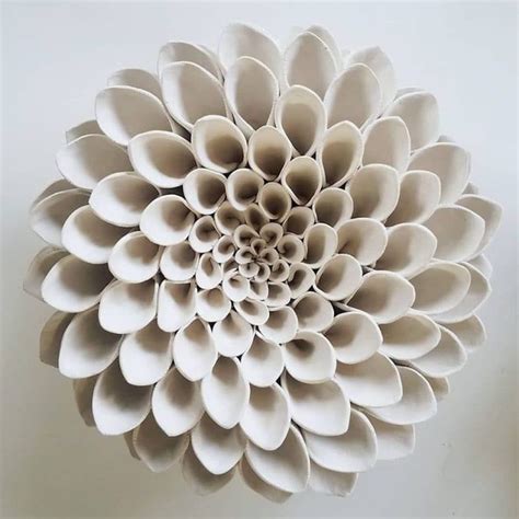 Clay Sculpture Flowers