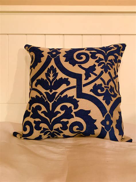 Royal Blue Throw Pillows Blue Throw Pillows - Etsy