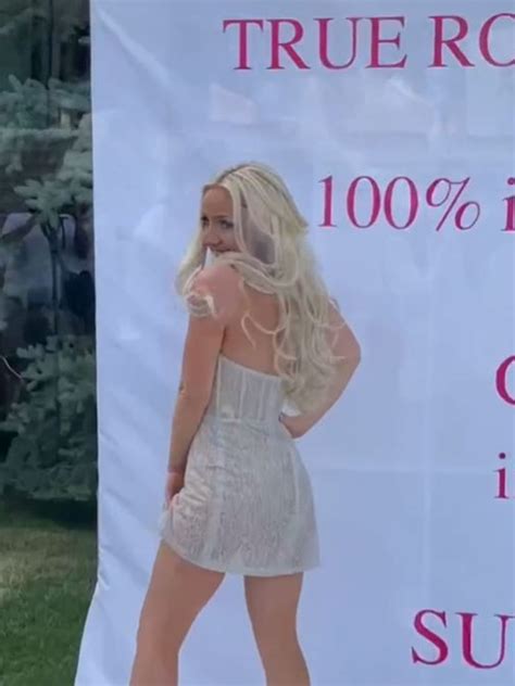 Bride Goes Viral After Sharing Five Wedding Outfits In Tiktok Video Herald Sun