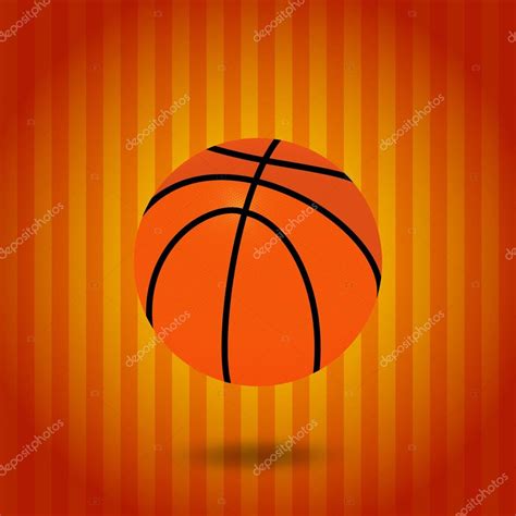 Illustration Of A Basketball Ball Stock Vector By ©forden 68461097