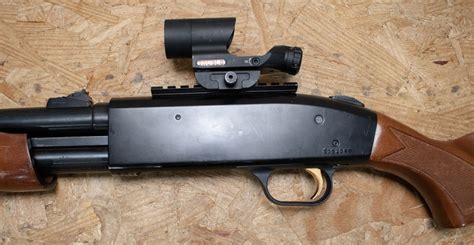 Mossberg 500 20 Gauge Police Trade In Shotgun With Optic And Rifled Barrel Sportsman S Outdoor