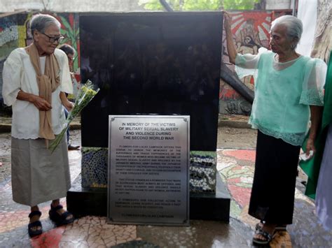 WWII Sex Slavery Victims In Philippines Urge Japan To Recognize War Crimes Xinhua