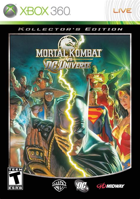 Mortal Kombat vs DC Universe Kollectors Edition Xbox 360 Game