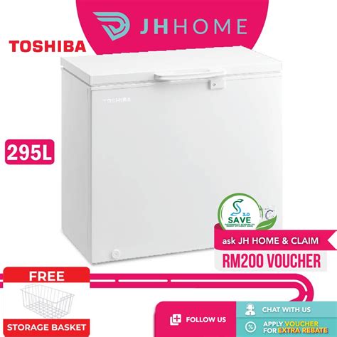 Toshiba L R A In Chest Freezer Fridge Duo Function Cr A M