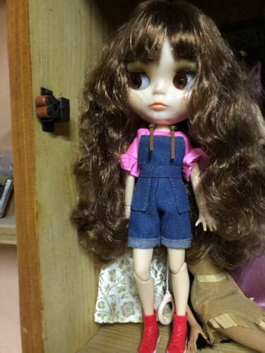 Nude Blythe Doll From Factory Jointed Body Face White Skin Multi Hair EBay