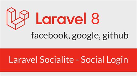 Laravel Socialite Social Login Login With Google Facebook And