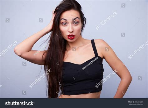 Sexy Brunette Long Hair Stock Photo Shutterstock