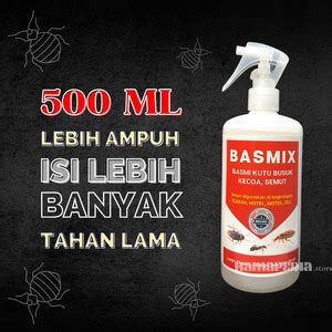 Jual Basmix 250 Obat Pembasmi Kutu Kasur Busuk Racun Anti Tungau