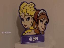 Elsa And Anna Frozen Nude D Models Page Stlfinder