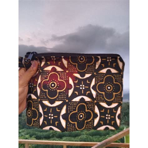 jual dompet besar clutch batik dompet batik shopee indonesia