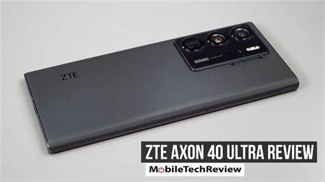 ZTE Axon 40 Ultra Review YouTube