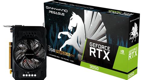 Gainward представила видеокарты серии GeForce RTX 3050 6GB Pegasus