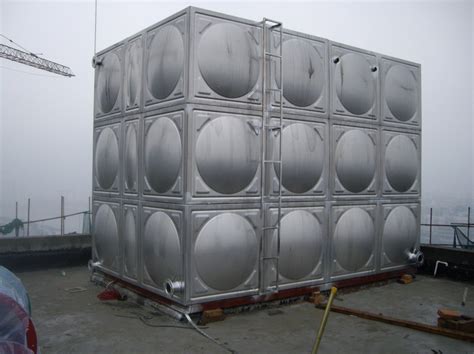 Pressed Stainless Steel Sectional Water Storage Hdg Tank China Hdg