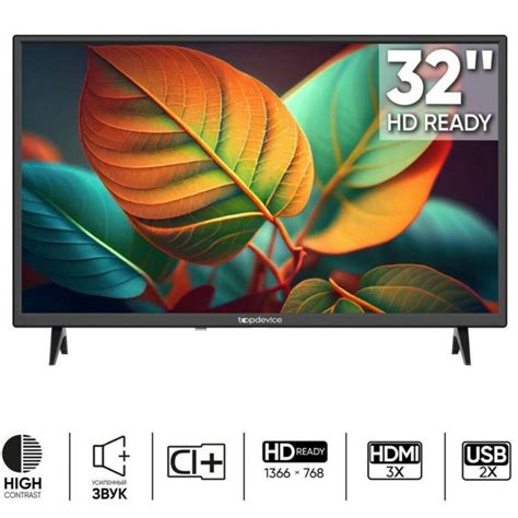 Телевизор новый ЖК Topdevice 32" – купить в Балашихе, цена 7 000 руб ...