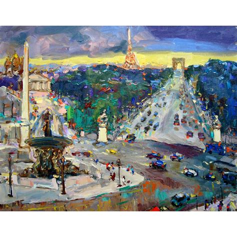 Купить картину Париж в Москве от художника Мишагин Андрей