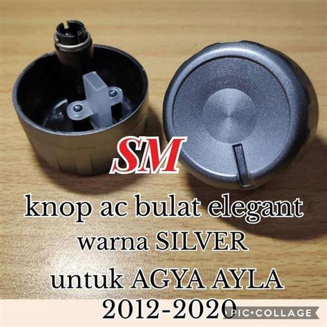 Jual Knop Ac Knob Putaran Tombol Ac Model Bulat Untuk Agya Ayla 2012