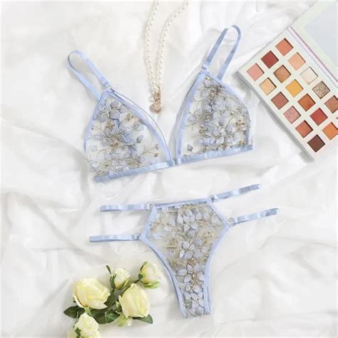 Female Sexy Lace Bra Seamless Underwear Bralette Lingerie Ultrathin Bra Brief Sets