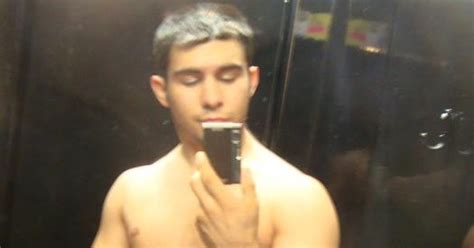 Mirror Men Nude In Elevator