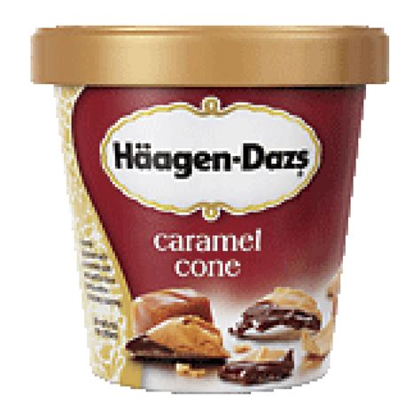 Haagen Dazs Ice Cream Caramel Cone Fl Oz Ice Cream Fruit Flavor