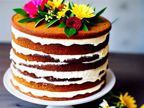 Naked Cake Tend Ncia Deliciosa Para Casamentos