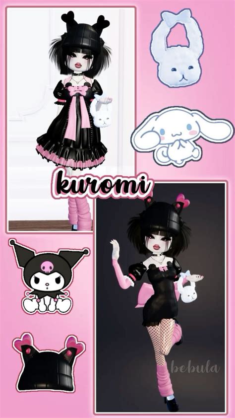 Dress To Impress Kuromi Outfit Sanrio Kuromi Outfit Dress To