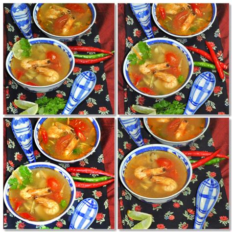 Tom Yum Goong Hot N Sour Thai Prawn Soup A Homemaker S Diary