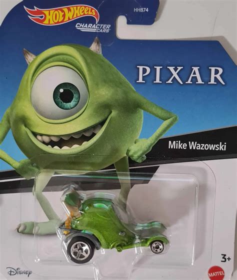 Hot Wheels Character Cars Mike Wazowski Disney Pixar Universo Hot Wheels