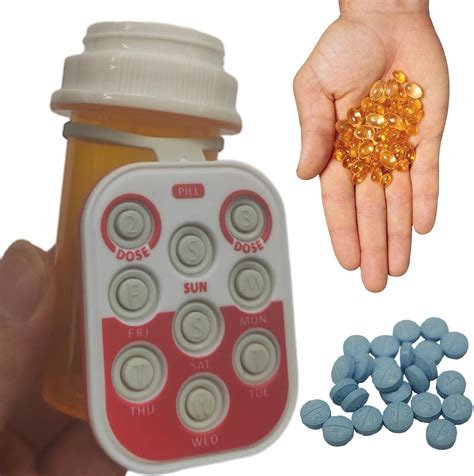 A/V Medikamentendosis-Tracker - Wiederverwendbarer Medikamenten-Tracker ...