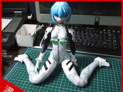 Купить Детская игрушка Японцы типа EVA Аянами красивые 3D бумажная ...