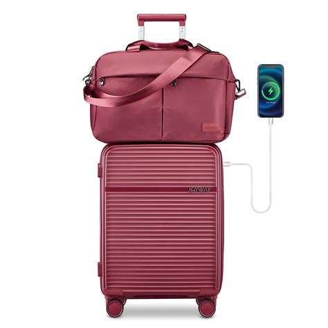 Snapklik.com : Joyway Carry On Luggage Airline Approved, Expandable 20