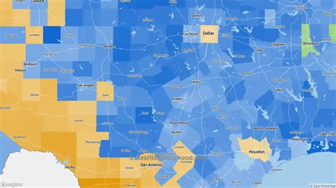 Race Diversity And Ethnicity In Texas