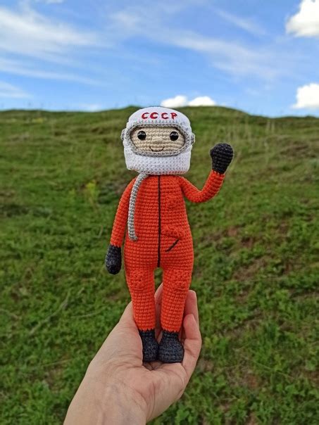 Мои самые космические игрушки Космонавты Юрий Гагарин и Андриян ...