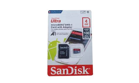 Sandisk 4GB Micro SD Card – Hub Computers