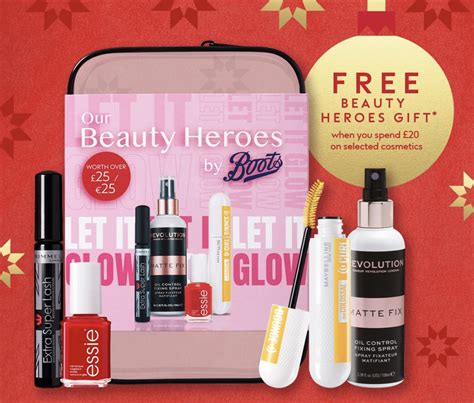 Boots Free Beauty Bag Worth Over £25 Cosmetics T