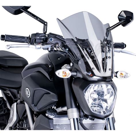 PUIG NAKED WINDSCHILD NEW GENERATION TOURING YAMAHA MT 07 14 16 Dunkle Tönung MotoStorm de